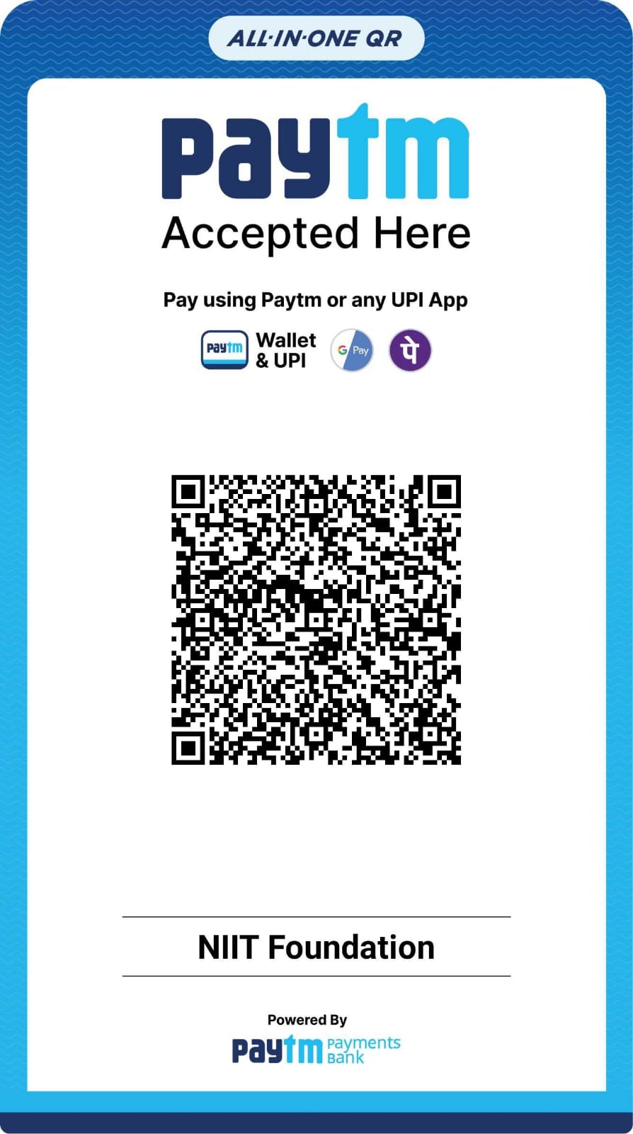 Donations NIIT Foundation