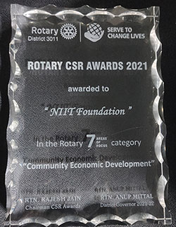 2021 – Rotary CSR Awards - Winner